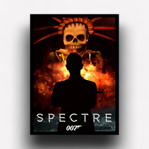 Quadro Decorativo 007 "Spectre"