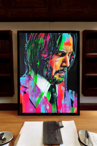 Quadro Decorativo "Jonh Wick" - Imagem 2
