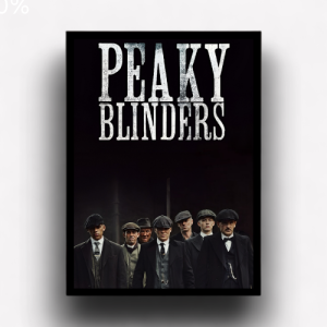 Quadro Decorativo "Peaky Blinders"