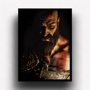 Quadro Decorativo Kratos "God Of War"