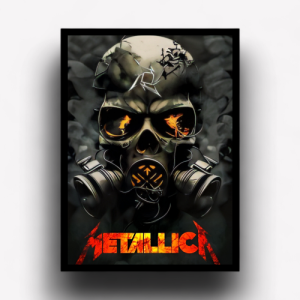 Quadro Decorativo "Metallica"