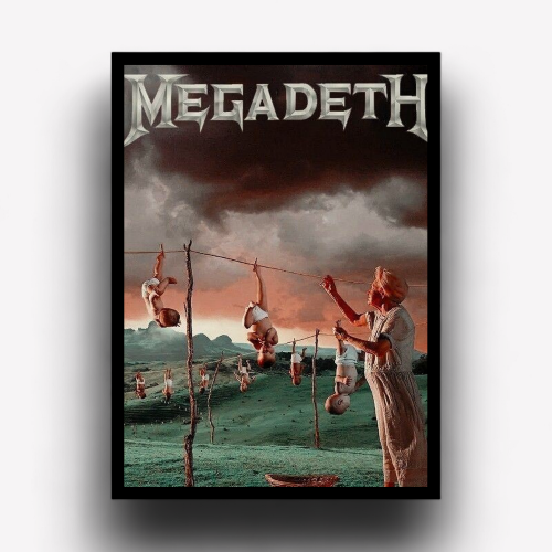 Quadro Decorativo "Megadeth"