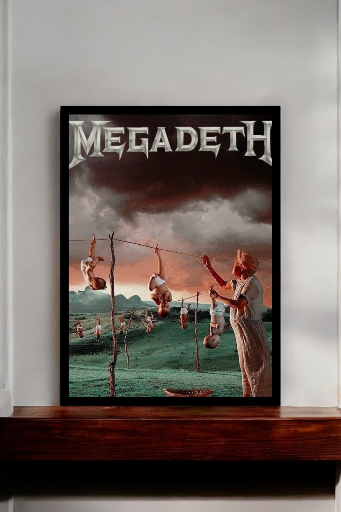 Quadro Decorativo "Megadeth" - Imagem 2