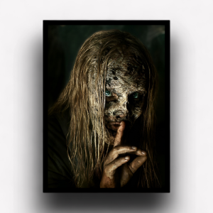 Quadro Decorativo Alfa "The Walking Dead"