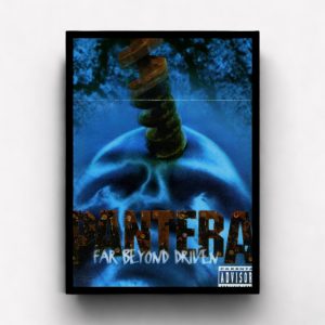 Quadro Decorativo Pantera "Far Beyond Driven"