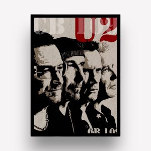 Quadro Decorativo "U2"