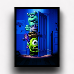 Quadro Decorativo "Monstros S.A"