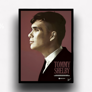 Quadro Decorativo Tommy Shelby "Peaky Blinders"