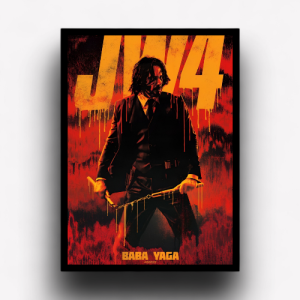 Quadro Decorativo "Jonh Wick 4"