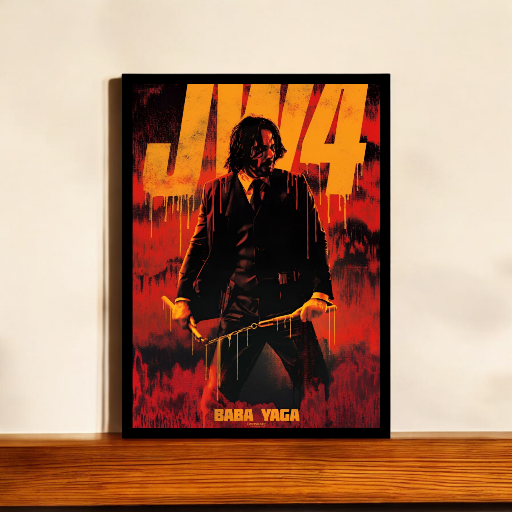 Quadro Decorativo "Jonh Wick 4" - Imagem 2