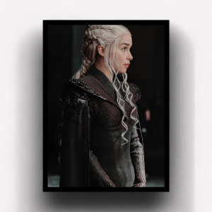 Quadro Decorativo Daenerys Targaryen "Game Of Thrones"