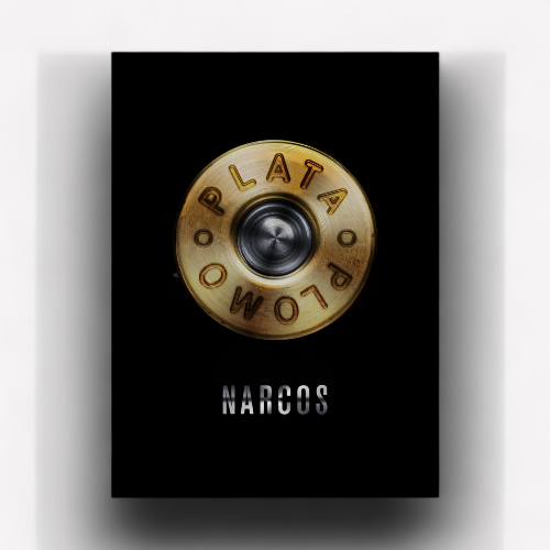 Quadro Decorativo Narcos "Plomo"