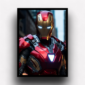 Quadro Decorativo "Homen de Ferro"