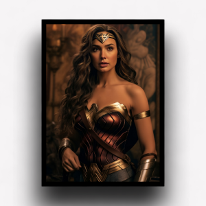 Quadro Decorativo "Mulher Maravilha"