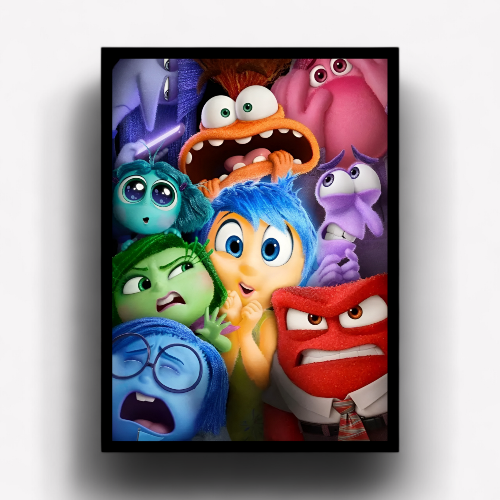 Quadro Decorativo "Divertida Mente 2"