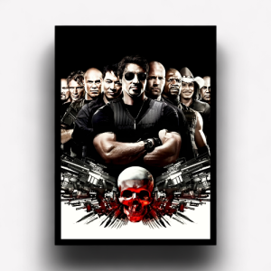 Quadro Decorativo "Mercenários"