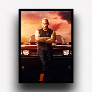 Quadro Decorativo "Dominic Toretto"