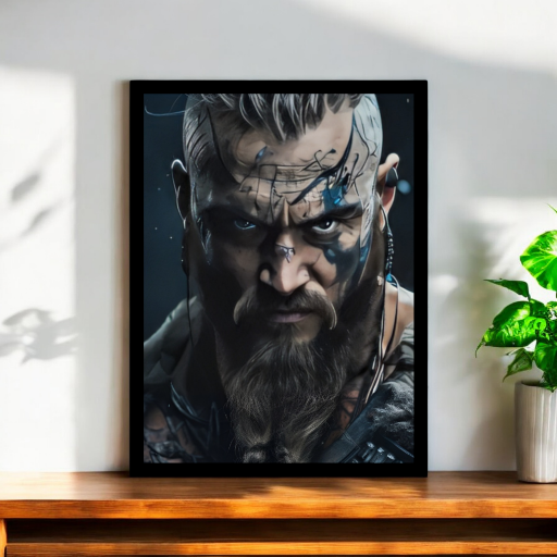 Quadro Decorativo Vikings "Ragnar Lodbrok" - Imagem 2