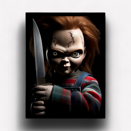 Quadro Decorativo Chuck "Brinquedo Assassino"