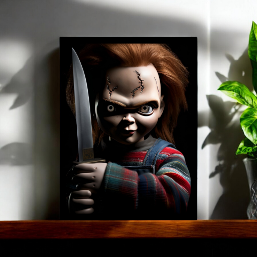 Quadro Decorativo Chuck "Brinquedo Assassino" - Imagem 2