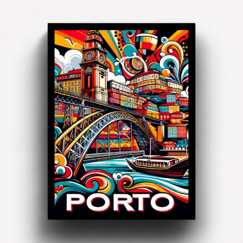 Quadro Decorativo "Porto"
