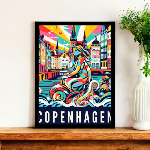 Quadro Decorativo "Copenhage" - Imagem 2