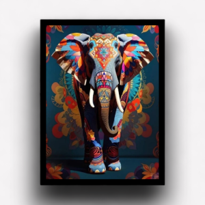 Quadro Decorativo "Elefante Indiano"