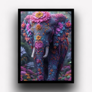 Quadro Decorativo "Elefante Indiano"
