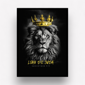 Quadro Decorativo "Leão de Judá"