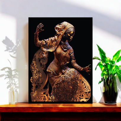 Quadro Decorativo "Oxum" - Imagem 2