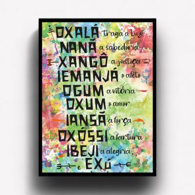 Quadro Decorativo "Os caminhos abertos"