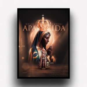 Quadro Decorativo "Nossa Senhora Aparecida"