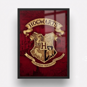 Quadro Decorativo Hogwarts "Harry Potter"