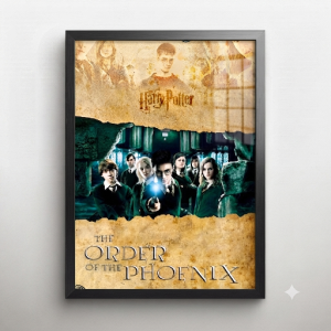 Quadro Decorativo Harry Potter "A Ordem Da Fênix"