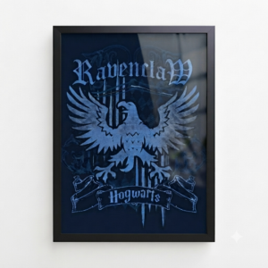 Quadro Decorativo Corvinal "Harry Potter"