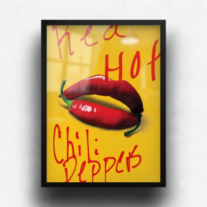 Quadro Decorativo "Red Hot Chilli Peppers"