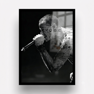 Quadro Decorativo Chester Bennington "Linkin Park"