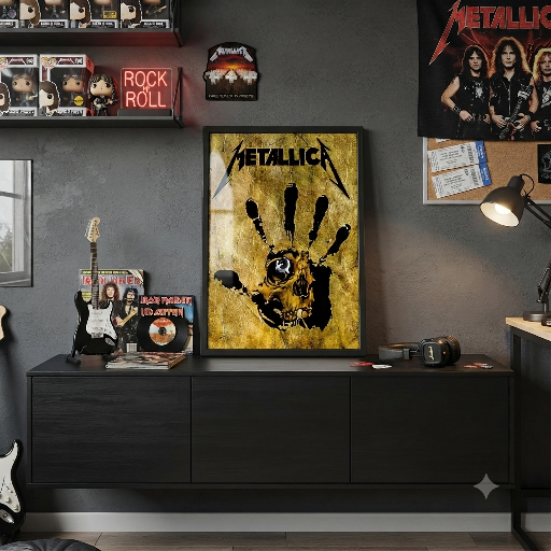 Quadro Decorativo "Metallica" - Imagem 2