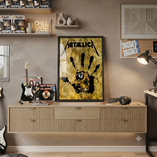Quadro Decorativo "Metallica" - Imagem 3