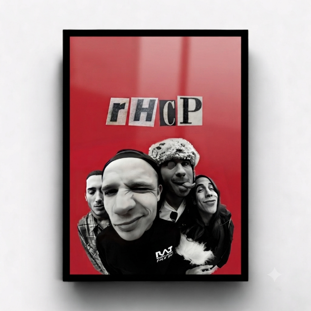 Quadro Decorativo "Red Hot Chilli Peppers"