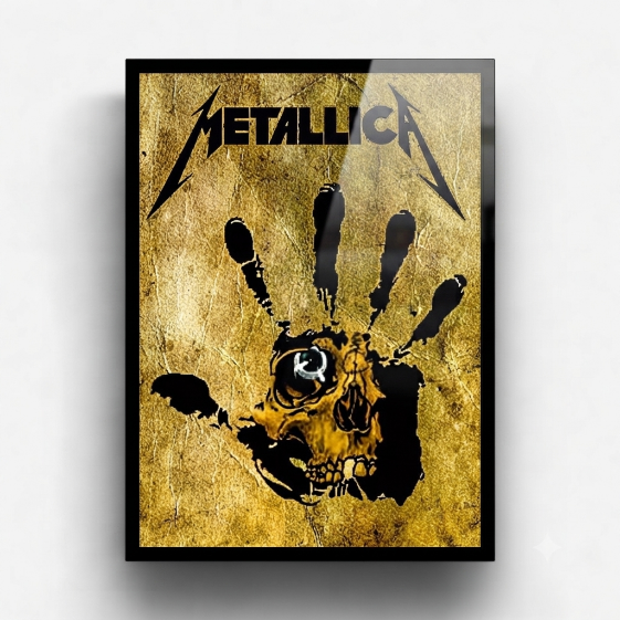 Quadro Decorativo "Metallica"