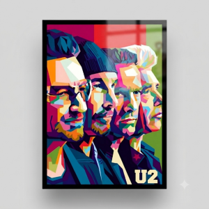 Quadro Decorativo "U2"