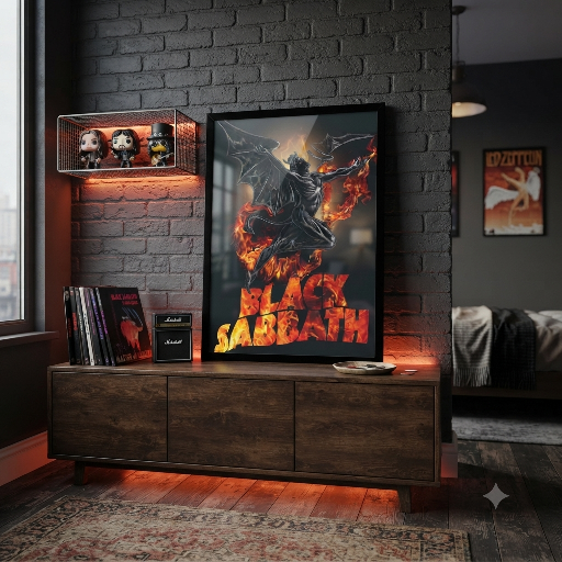 Quadro Decorativo "Black Sabbath" - Imagem 3