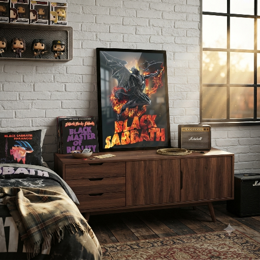 Quadro Decorativo "Black Sabbath" - Imagem 2