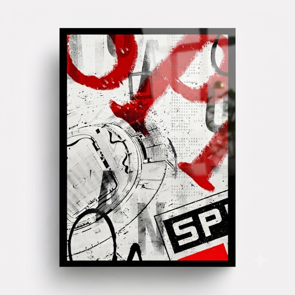 Quadro Decorativo "São Paulo F.C"
