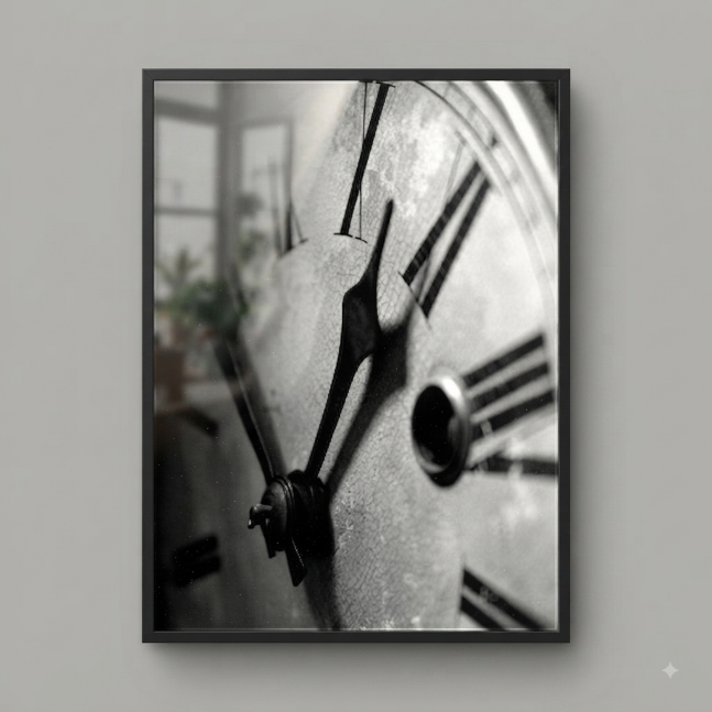 Quadro Decorativo "Relógio"