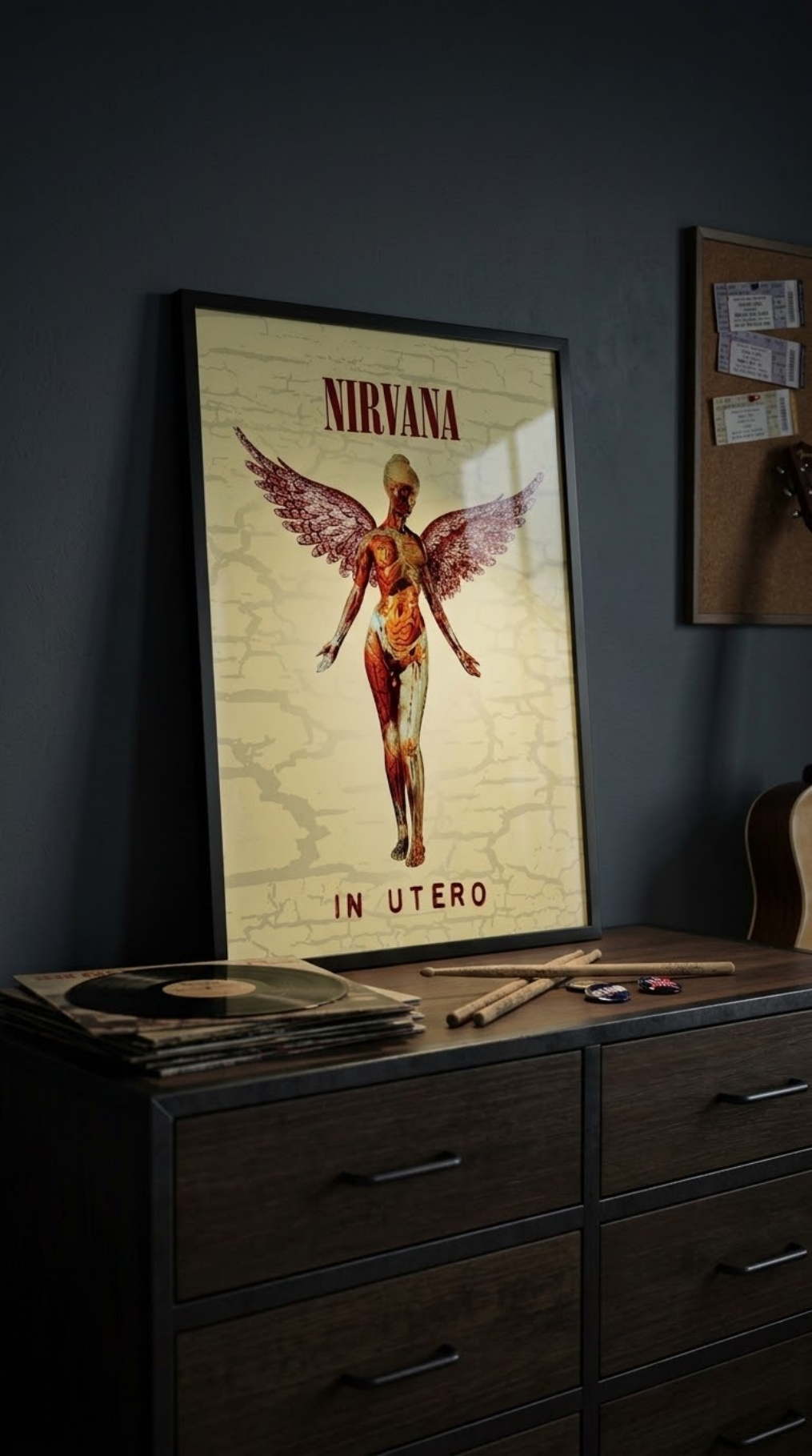 Quadro Decorativo Nirvana "In Utero" - Imagem 3