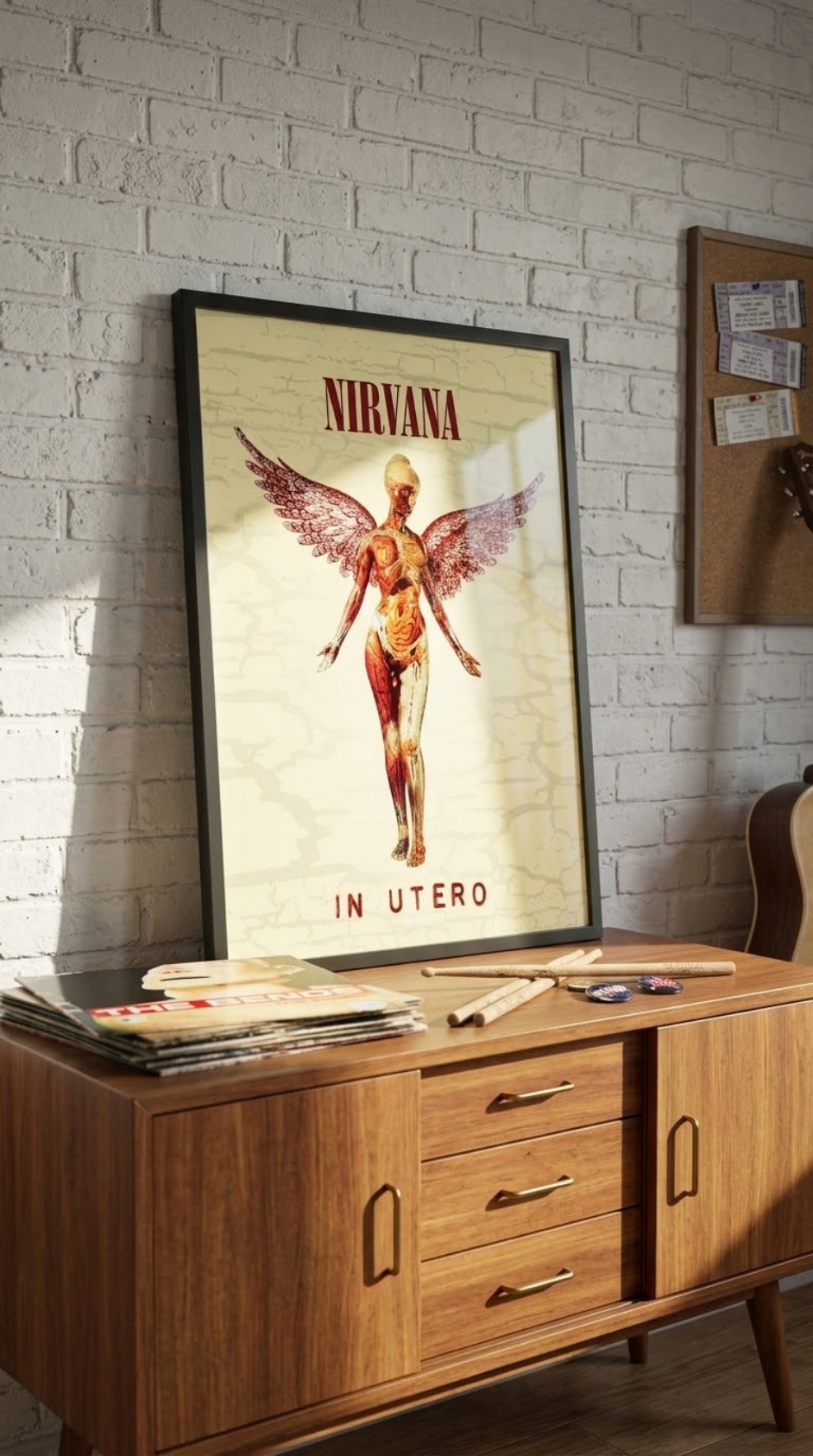 Quadro Decorativo Nirvana "In Utero" - Imagem 2