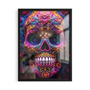 Quadro Decorativo "Caveira Mexicana"