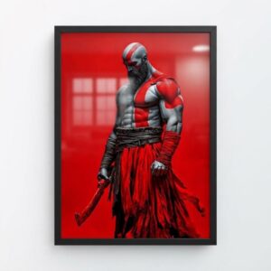 Quadro Decorativo Kratos "God of War"
